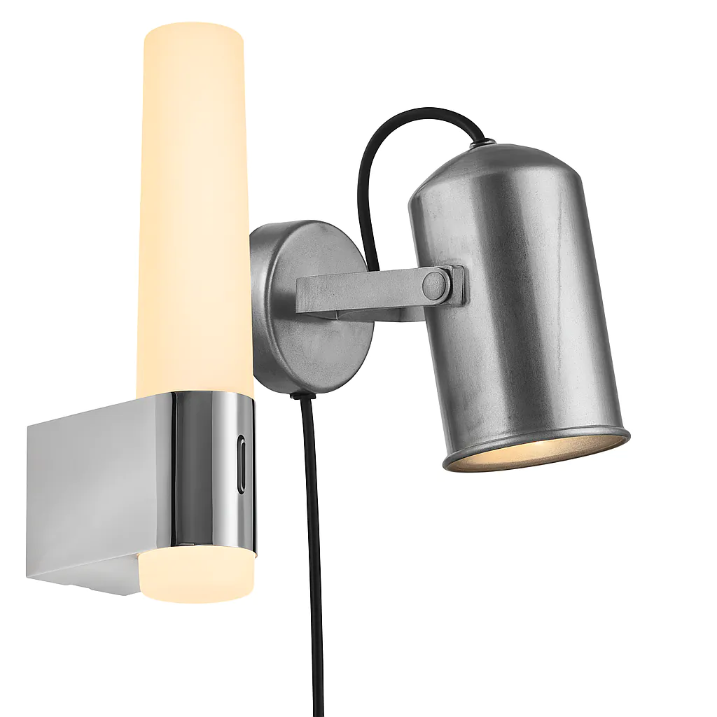 Silver Design Wall Lights
