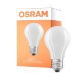 Osram Classic LED E27 Pear Filament Frosted 11W 1521lm - 840 Cool White | Dimmable - Replaces 100W