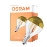 Osram Classic LED E14 Ball Filament Clear 4W 380lm - 827 Extra Warm White | Replaces 34W