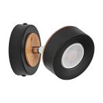 Ledvance LED Decor Spot Pluto Steel Black 4.8W 300lm - 830 Warm White