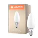 Ledvance Classic LED E14 Candle Frosted 5.9W 806lm - 827 Extra Warm White | Replaces 60W