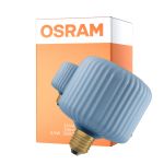 Osram Decor LED Lamp Blue Glass E27 3.5W 300lm - 827 Extra Warm White | Replaces 25W