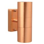 Nordlux Tin Wall Light Copper Up & Down | Suitable for 2x GU10