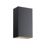 Nordlux Rold Wall Light Metal Black  10.5W 350lm - 830 Warm White