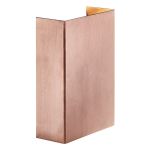 Nordlux Fold 10 Wall Light Copper Brown Up & Down 7.5W 225lm - 830 Warm White