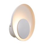 Nordlux Marsi Wall Light Metal and PMMA White 7W 260lm - 830 Warm White | 3-Step Dimmable