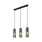 Nordlux Miella 3-Rail Pendant Glass Smoke | Suitable for 3x E27