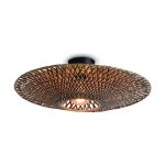 Good&Mojo Ceiling Light Bali Bamboo Black M | Suitable for 1x E27 
