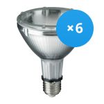 Multipack 6x Philips MASTERColour E27 CDM-R Elite PAR30L 70W 40D - 930 Warm White | Best Colour Rendering