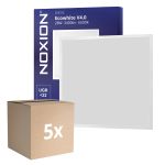 Multipack 5x Noxion LED Panel Ecowhite V4.0 28W 3400lm - 865 Daylight | 60x60cm - Philips driver