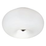Eglo Ceiling Light Optica Steel Satin Nickel | Suitable for 2x E27