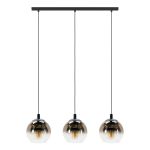 Eglo Pendant Ariscani 1 Steel Black | Suitable for 3x E27