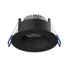 Noxion LED Spot Ares Deep ring Black 6W 540lm 927-940 3CCT - With Inner Ring Black | Cutout 68mm