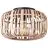 Brilliant Woodrow Ceiling Light Metal Bamboo Brown | 320mm - Suitable for 1x E27