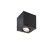 SLV Triledo Ceiling Light Aluminium Black Round | Suitable for 1x GU10 