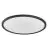 Ledvance LED Bulkhead Orbis Ultra Slim Click Black 22W 1740lm - 830 Warm White | 400mm - IP20