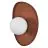 Ledvance Decor Wall Light Brown | Suitable for 1x G9