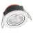 Ledvance LED Spot Combo Adjust Aluminium White 6W 540lm 60D - 940 Cool White | 82mm - Cutout 68mm - IP65 - Best Colour Rendering - Dali Dimmable