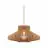 Nordlux Manago Pendant Wood Brown | Suitable for 1x E27