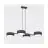 Emibig Pendant Drumz Steel Black | Suitable for 4x E14 - Max 10W