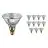 Multipack 12x Philips PAR38 IR 100W E27 230V Clear