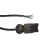 Noxion GST - Compatible Supply Cable Black - Male + Open Ends - 0,3m - 3 pole 0,75mm2