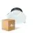 Multipack 4x Philips LED Downlight Coreline DN142B Aluminium White 19.2W 2300lm 60D - 840 Cool White | Cutout 200mm - IP20 - White Reflector