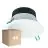 Multipack 4x Philips LED Downlight Coreline DN142B Aluminium White 9.8W 1200lm 60D - 840 Cool White | Cutout 155mm - IP20 - White Reflector