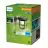 Philips Solar Radii Wall Light Metal Black 1.3W 250lm - 830 Warm White | IP44