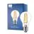 Philips Master Ultra Efficient LED E27 Pear Filament Clear 4W 840lm - 827 Extra Warm White | Dimmable - Replaces 60W