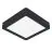 Eglo Ceiling Light Fueva 6 Plastic Black 7W 1100lm - 827-840-865 CCT