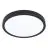 Eglo Connect.Z Smart Ceiling Light Bathroom Fueva 6-Z Plastic Black 17.5W 2850lm - 827-865 Tunable White + RGB | Dimmable