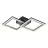 Eglo Ceiling Light Calliera Steel Black, Brass 18.4W 2500lm - 830 Warm White | Dimmable