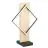 Eglo Table Lamp Boyal Wood Black, Brown 13W 1750lm - 830 Warm White