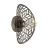 Eglo Wall Light Swaby Steel Bronze | IP20 - Suitable for 1x E27 