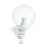 Steinel Wall Light Outdoor L 585 White | E27 Max 60W - Motion and Light Sensor 