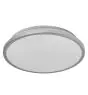 Ledvance LED Bulkhead Orbis Dublin Silver 16W 1100lm - 830 Warm White | 300mm - IP20