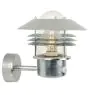 Nordlux Vejers Wall Light Galvanized Steel and Glass Grey | IP54 - Suitable for E27 - Motion and Light Sensor 