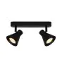 Nordlux Eik 2 Spot Metal Black | Suitable for 2x GU10