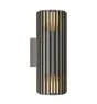 Nordlux Aludra Wall Light Seaside Anthracite Up & Down | Suitable for 2x E27