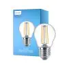 Philips Corepro LED Lustre E27 Ball Filament Clear 4.3W 470lm - 827 Extra Warm White | Replaces 40W