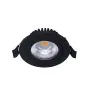 Noxion LED Adjustable Slim Spot Black 6W 550lm - 930 Warm White | Cutout 75mm - IP54 - Best Colour Rendering 