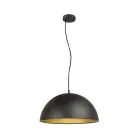 SLV Forchini M 50 Pendant Steel Black | Suitable for 1x E27 
