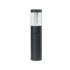 Ledvance LED Pedestal Lamp Endura Style Lantern Modern Dark Grey 12W 610lm - 830 Warm White | 50cm