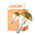 Osram Classic LED E14 Ball Filament Clear 4W 380lm - 827 Extra Warm White | Replaces 34W