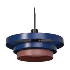 Ledvance LED Pendant Decor Layers Pendant Steel Blue | Suitable for 1x E27