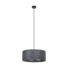 Ledvance Decor Felt Weaving Pendant 480 Dark Grey | Suitable for 3X E27
