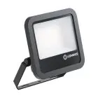 Ledvance LED Floodlight Aluminium Black 69W 9150lm 100D - 830 Warm White | IP66 - Symmetrical