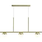 Nordlux Contina Pendant Metal 3-Spot Brass | Suitable for 3x G9