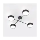 Emibig Ceiling Light Maga Steel Black | Suitable for 4x E14 - Max 10W